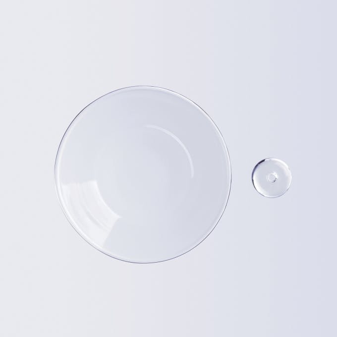 吹きガラス香皿とハンドメイドビーズ香立てのセット クリア×クリア 1個 アロマオイル ルームフレグランス ギフト 香立て 香皿 セット ガラス製 お香 線香 香 その他ギフト