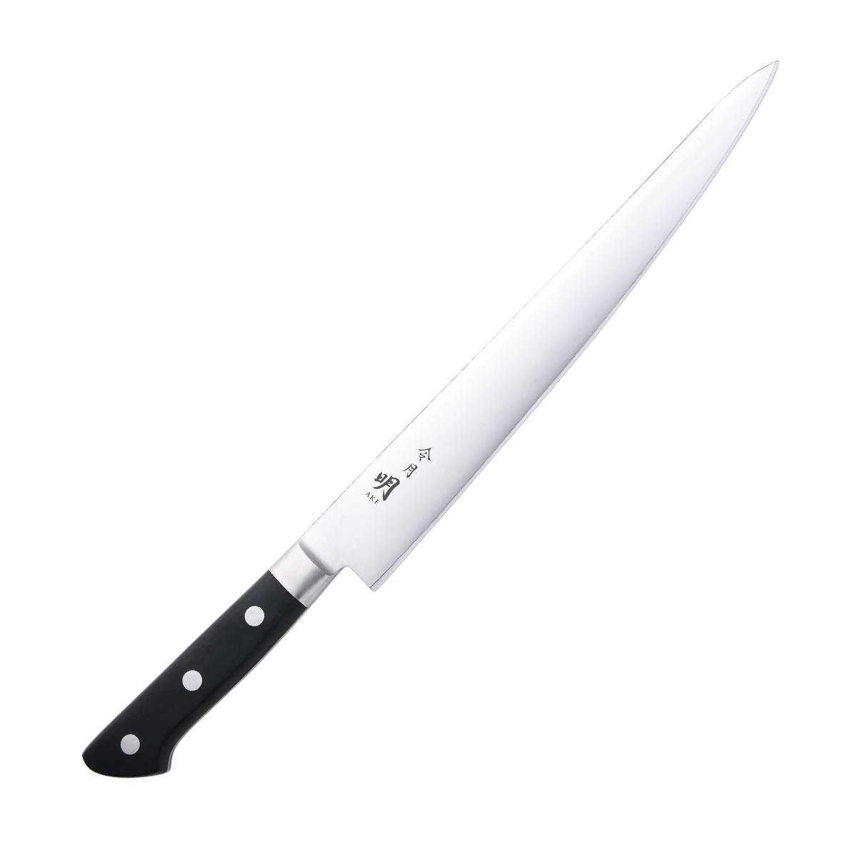 令月 明 口金付モリブデンバナジウム鋼包丁 筋引包丁 270mm FC-0105