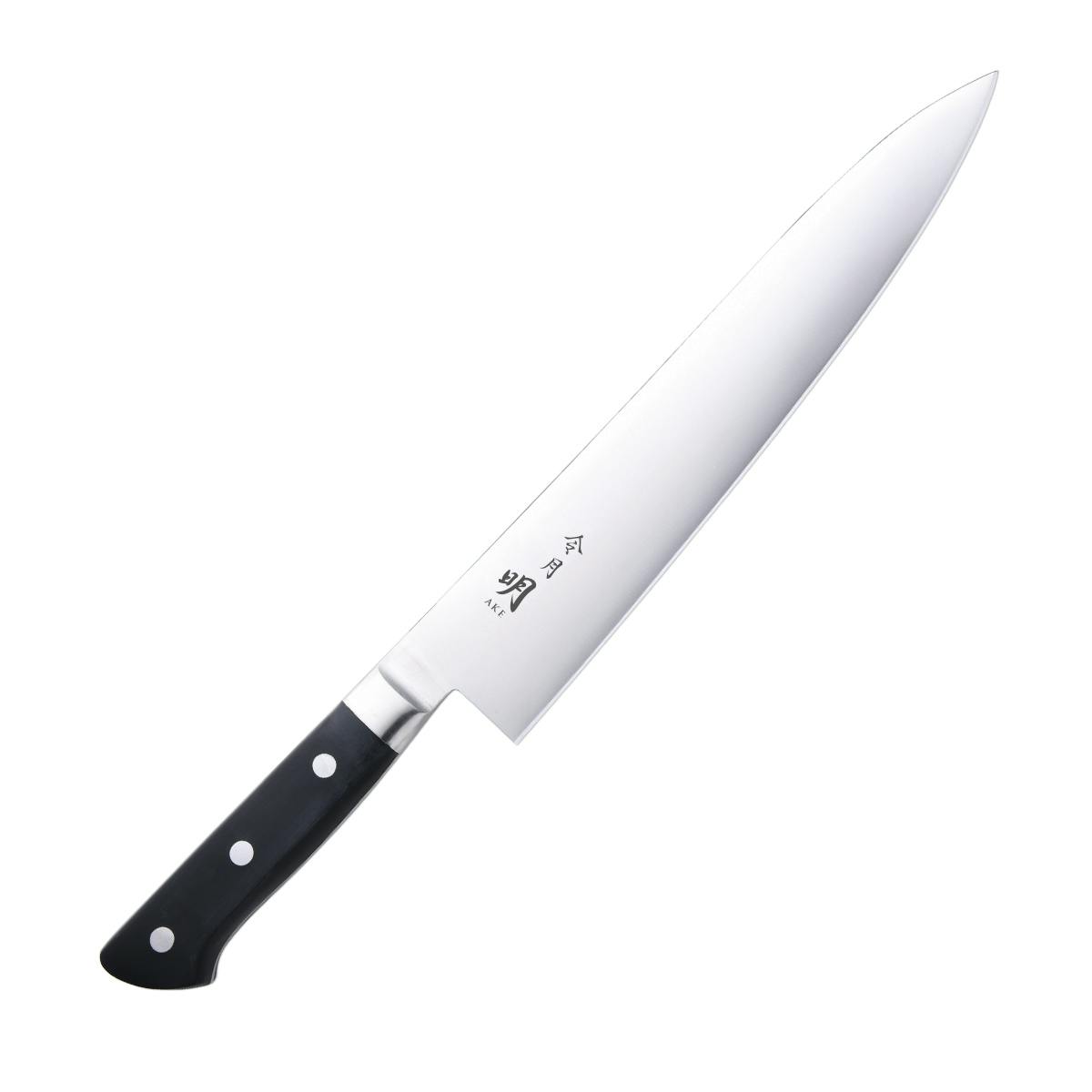令月 明 口金付モリブデンバナジウム鋼包丁 牛刀包丁 270mm FC-0109