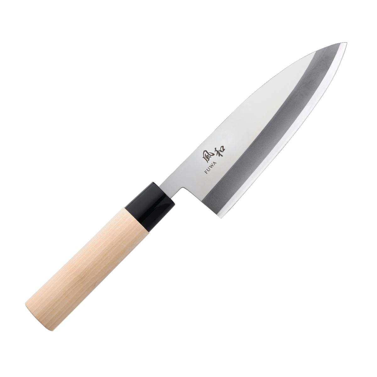 和包丁 全長34cm刃19cm重約165g厚約4mm ★送料無料 源菊文字 牛刀250mm | 本格派プロ用包丁 - 株式会社はりよし｜釣針