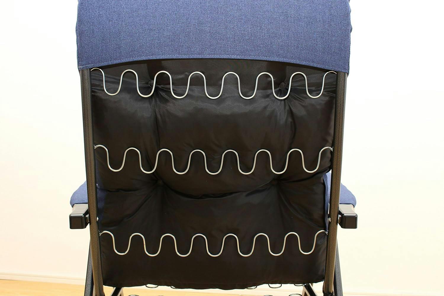 タック Vita フットレスト付きリクライニングチェア グリーン 全身を