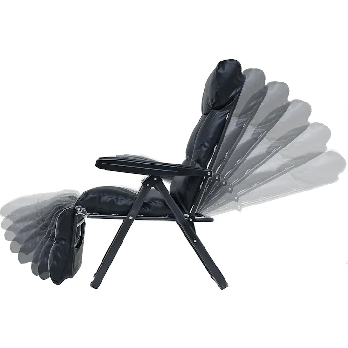 タック Vita フットレスト付きリクライニングチェア オレンジ 全身を包み込むボリューミーなリラックスチェア! 4560258458665【別送品】