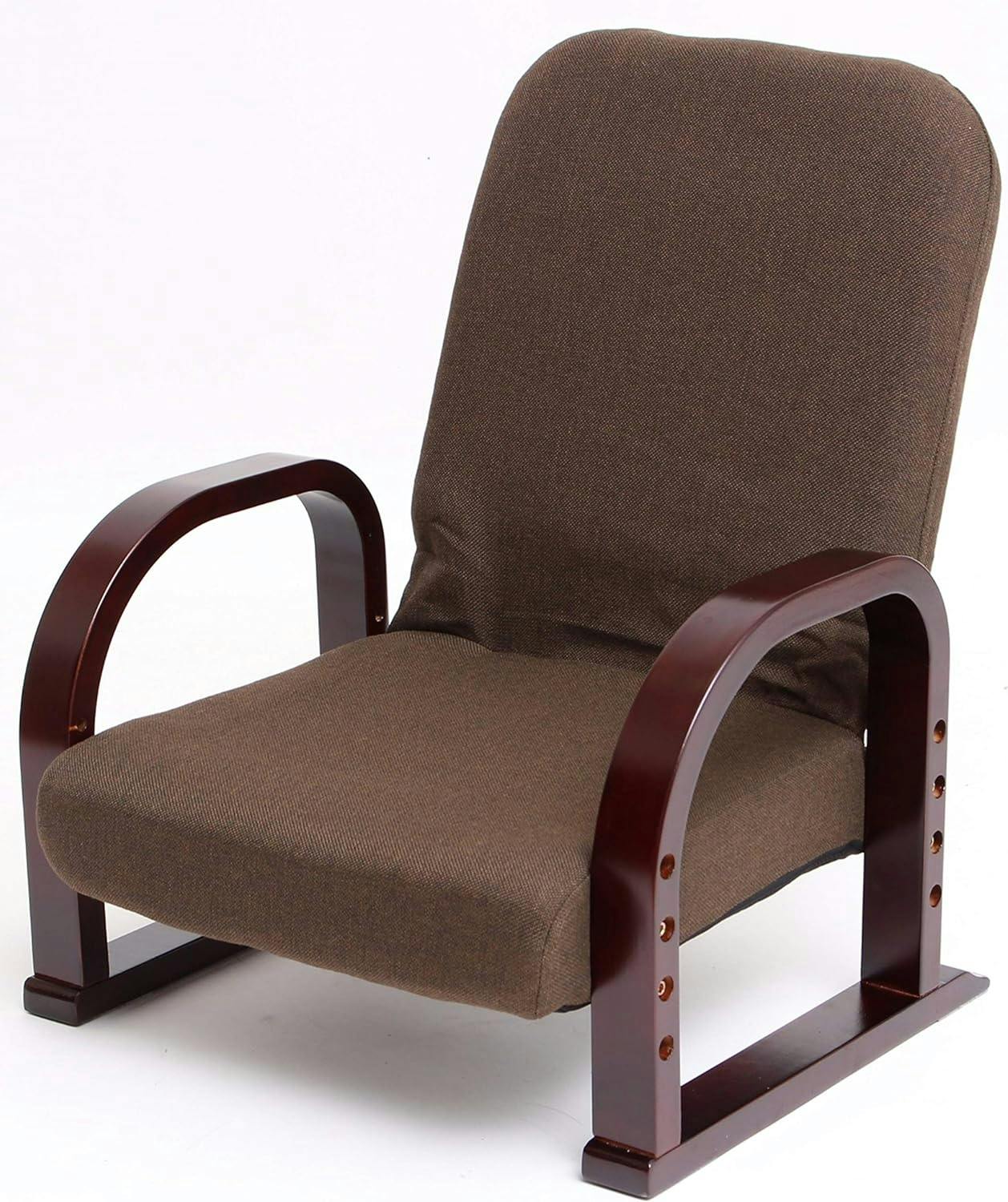 Vita 立ち座りラクラク座椅子 ミドル ゴブラン リクライニング 高さ