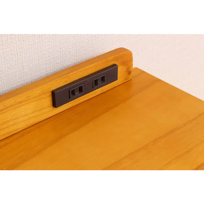 タック Vita 桐製マルチラック 90cm ライトブラウン キャスター付き 多彩な引き出しで収納に便利なマルチラック 4589792851954【別送品】