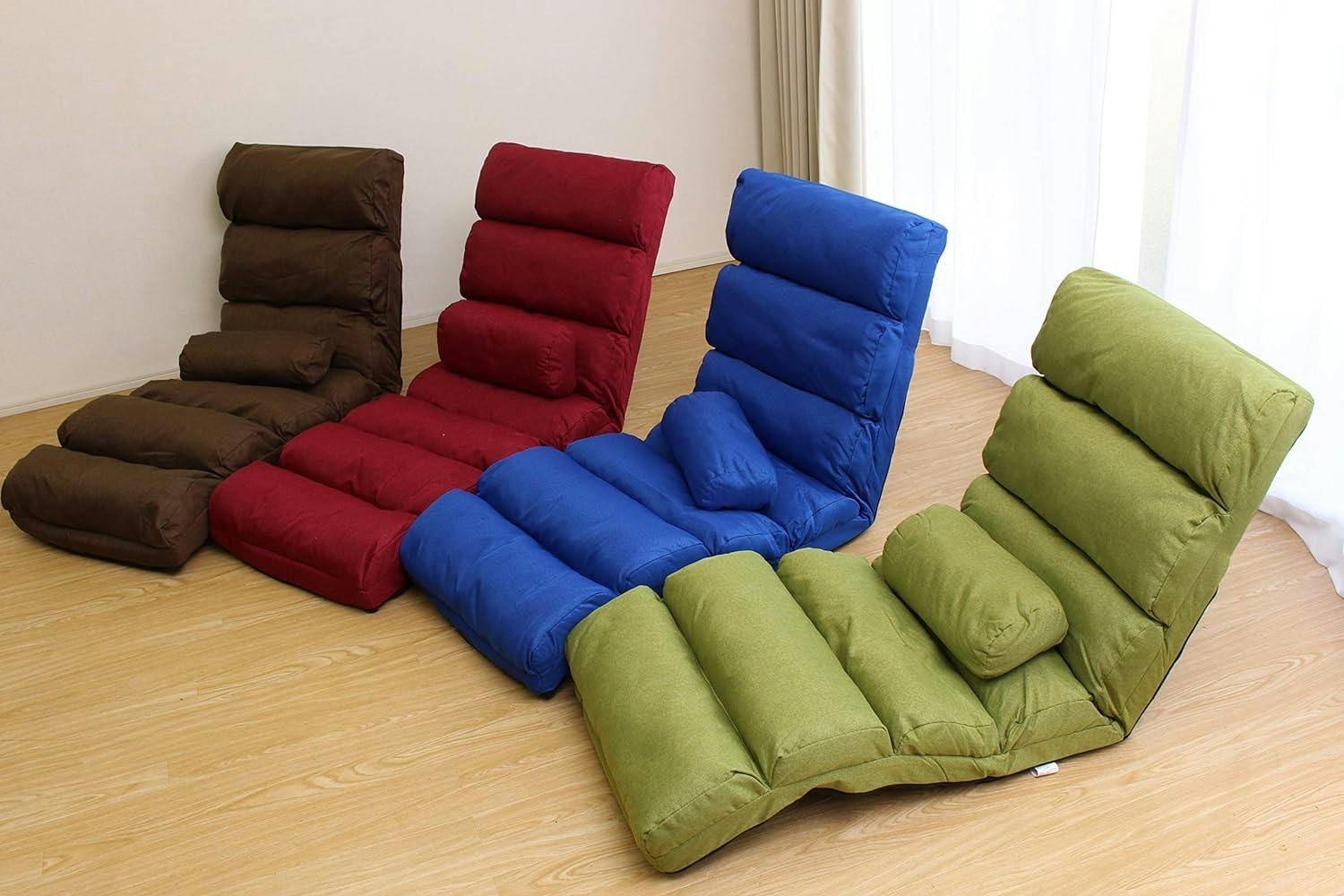 タック Vita ふかふかリクライニング座椅子 ベージュ レザー調