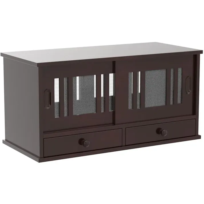 タック Vita 両面引き戸カウンターラック 60cm ブラウン 両面から開けられて便利なカウンターラック 4589792854382【別送品】