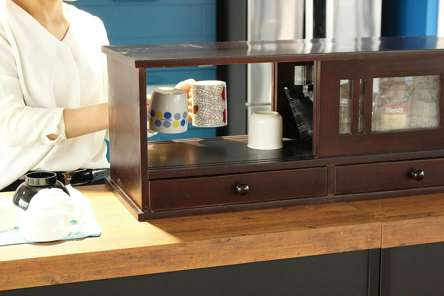 便利な両面開き戸棚♦️キッチン♦️リビング♦️玄関など♦️フードストッカー♦️送料込 便利な両面開き戸棚♦️キッチン♦️リビング♦️玄関など♦️フード