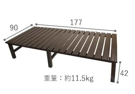 タック Living Out アルミデッキ 90×180cm テラス デッキ 縁台