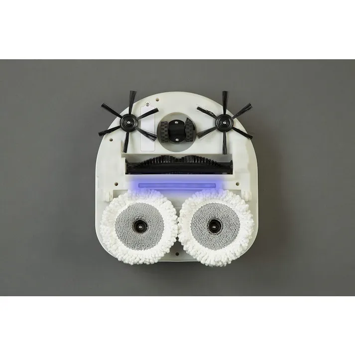 タック Vita 自走式回転モップクリーナー 電動 ロボットクリーナー 連続稼働時間 最大1時間 ロボットクリーナーをお求めしやすい価格で!シンプルな機能だけを搭載したロボットクリーナーです。 4589792856416【別送品】