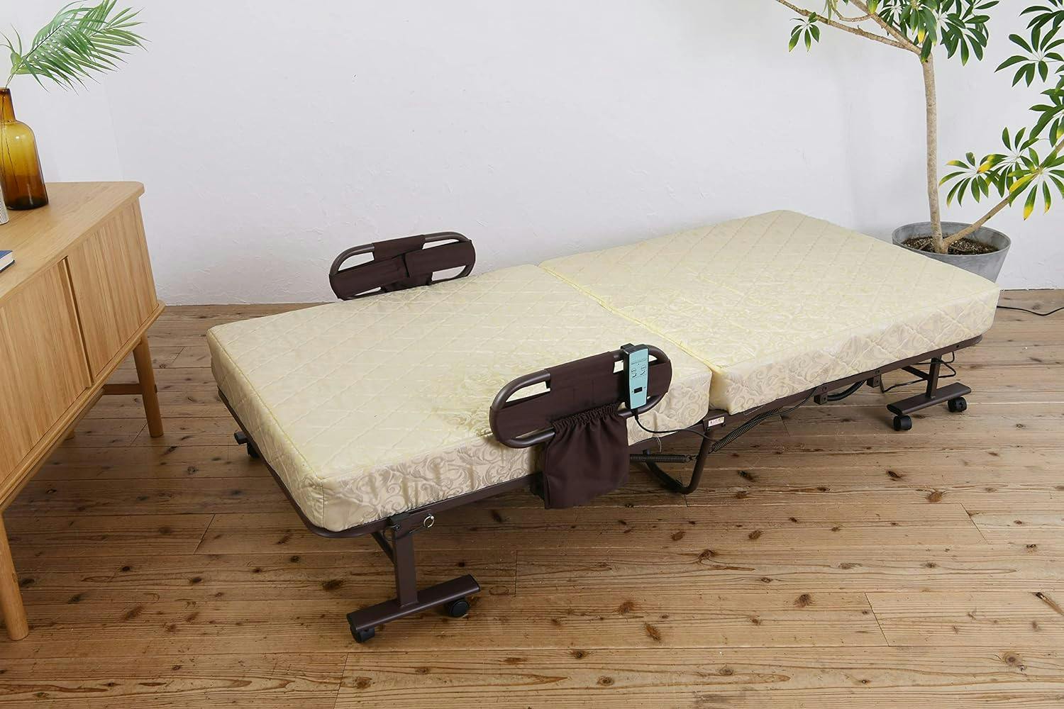 タック Vita ボンネルコイル電動ベッド アイボリー TAN-226B