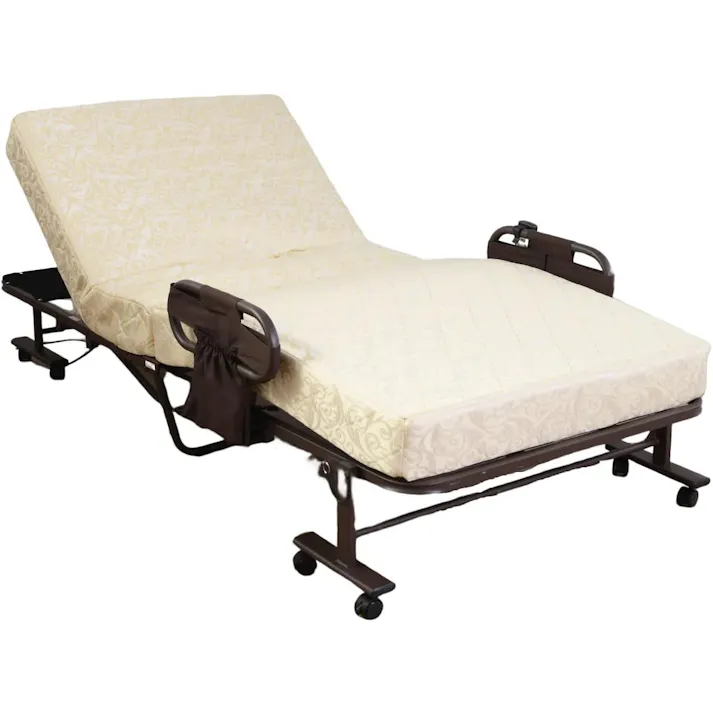 タック Vita ポケットコイル電動ベッド アイボリー TAN-227P 柔らかい寝心地の電動リクライニングベッド 4589792857727【別送品】