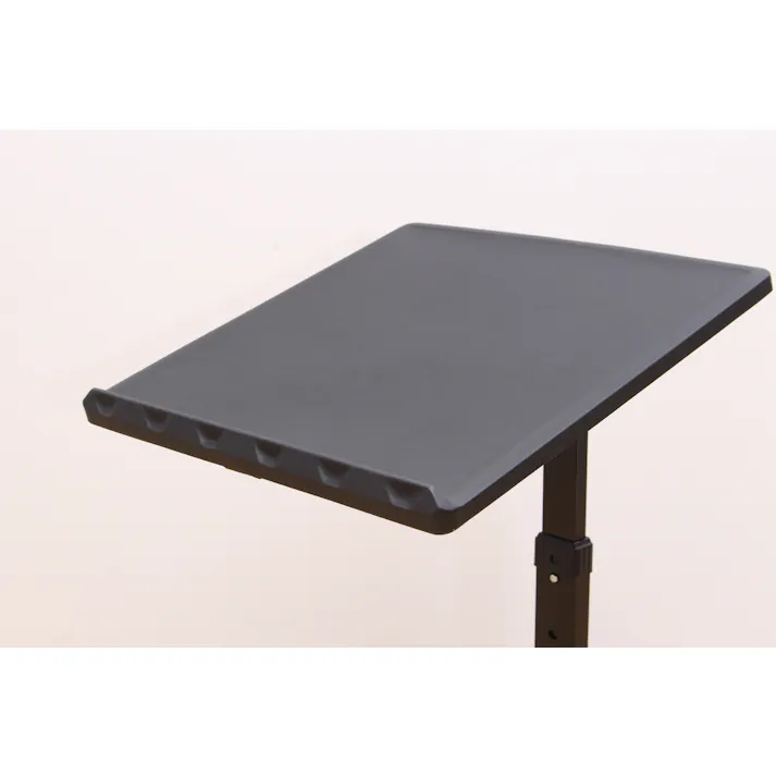 タック Vita マルチテーブル 折り畳み ブラック TAN-838BK 折りたたみ可能なマルチテーブル。天板の高さや角度を3段階調節可能です。 4589792859066【別送品】