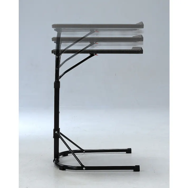 タック Vita マルチテーブル 折り畳み ブラック TAN-838BK 折りたたみ可能なマルチテーブル。天板の高さや角度を3段階調節可能です。 4589792859066【別送品】