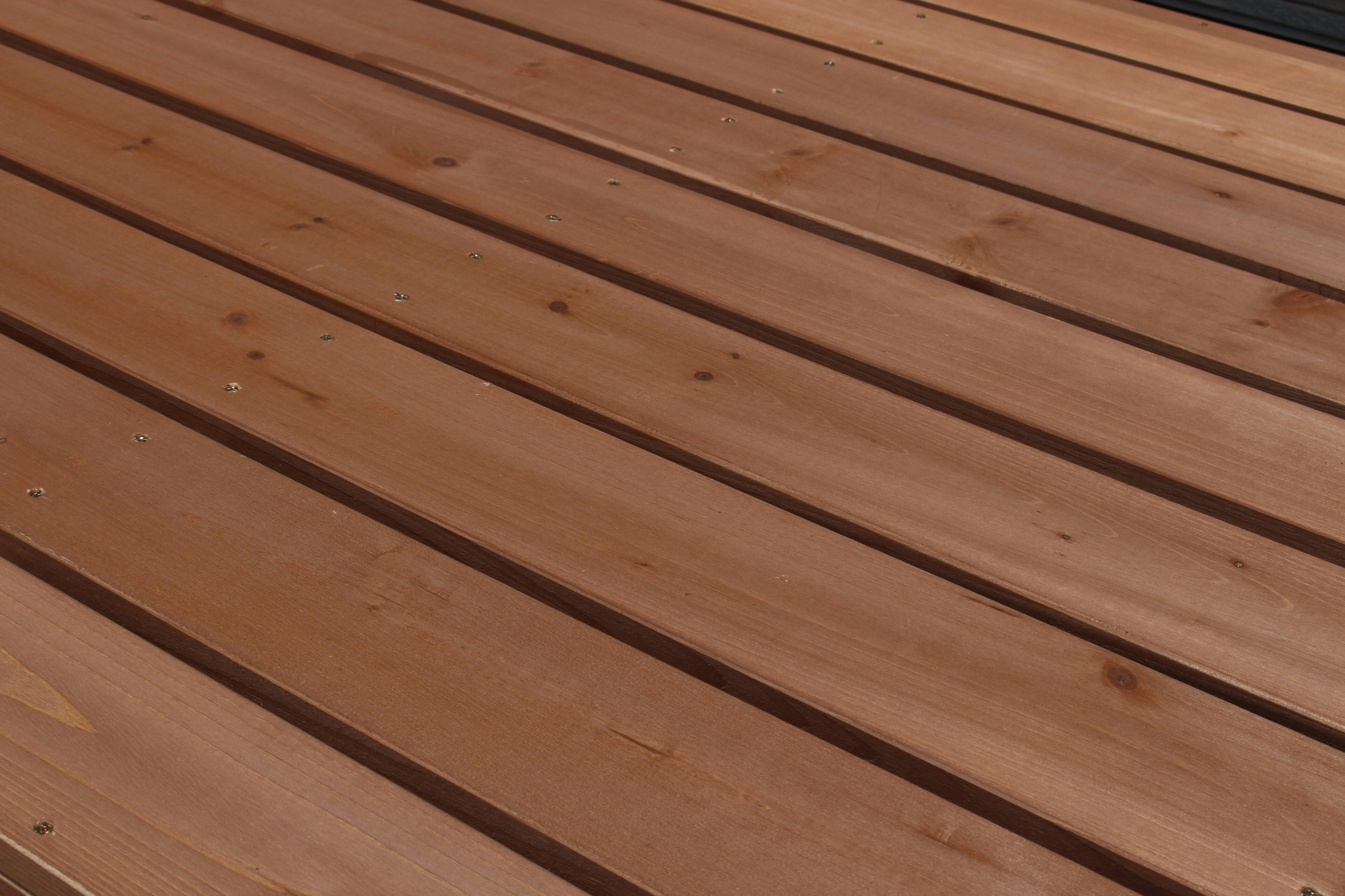 (Living Out) 天然木ウッドデッキ 0.5坪 6点セット ブラウン Amazon.co.jp: リビングアウト(Living Out) 天然木ウッドデッキ