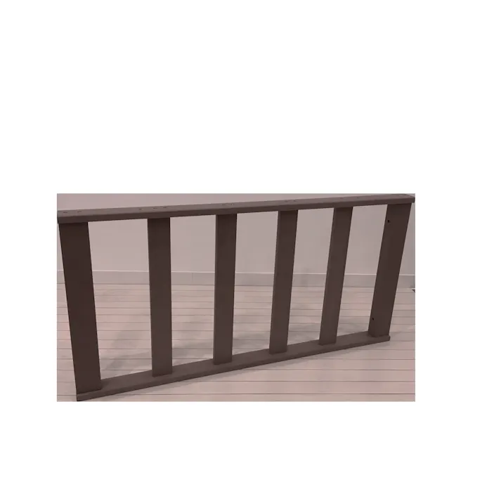 Living Out 人工木ストレートフェンスDBR 4589792850179【別送品】