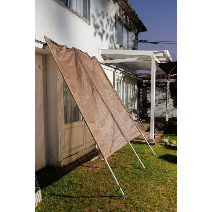 Living Out 洋風たてすIV2m(グリーンストライプ) 4589792852869【別送品】