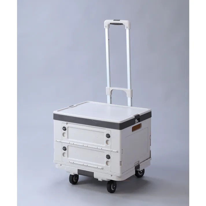 Living Out 超コンパクト!になる台車 専用バスケット付 TAN-3050-2 台車 コンパクト 折りたたみ 4582732652703【別送品】