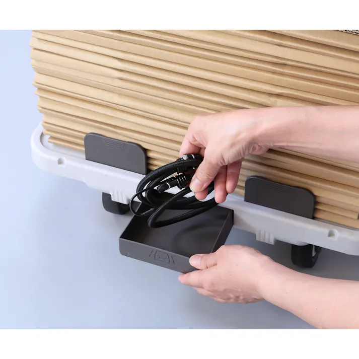 Living Out 超コンパクト!になる台車 専用バスケット付 TAN-3050-2 台車 コンパクト 折りたたみ 4582732652703【別送品】