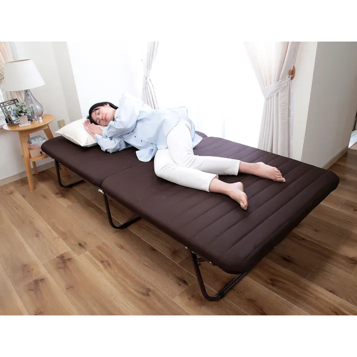 Vita もこもこ折りたたみベッド VT-003 ベッド 寝室 睡眠 折りたたみ 収納 4582732652710【別送品】