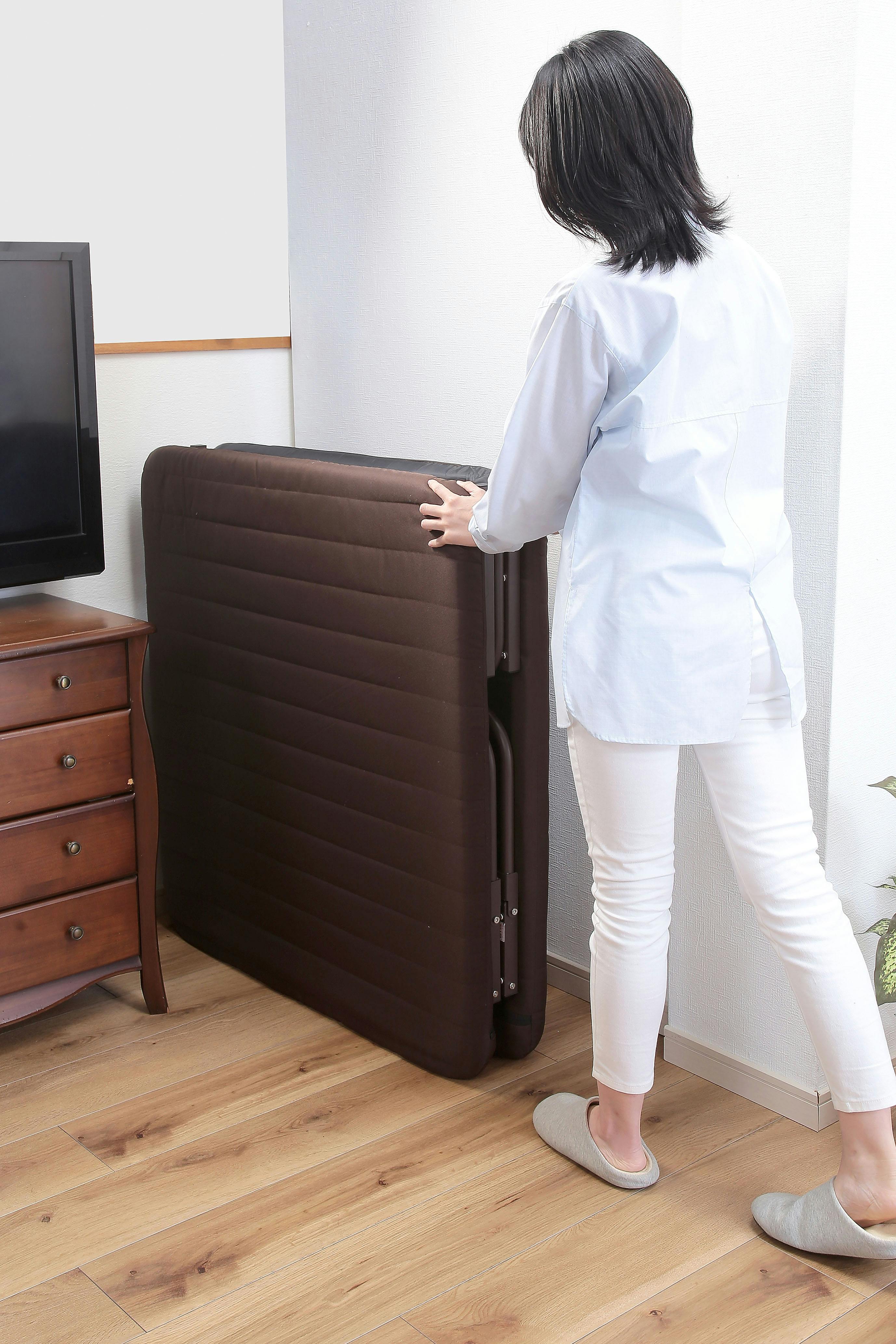 Vita もこもこ折りたたみベッド VT-003 ベッド 寝室 睡眠 折りたたみ