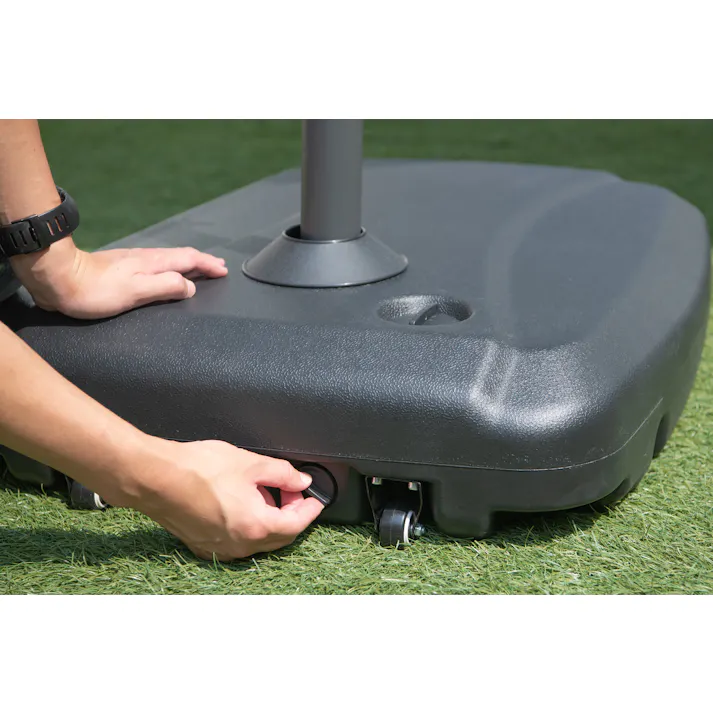 Living Out ハンギングパラソル グリーン (パラソルのみ) 4589792852197【別送品】