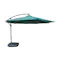 Living Out ハンギングパラソル グリーン (パラソルのみ) 4589792852197【別送品】