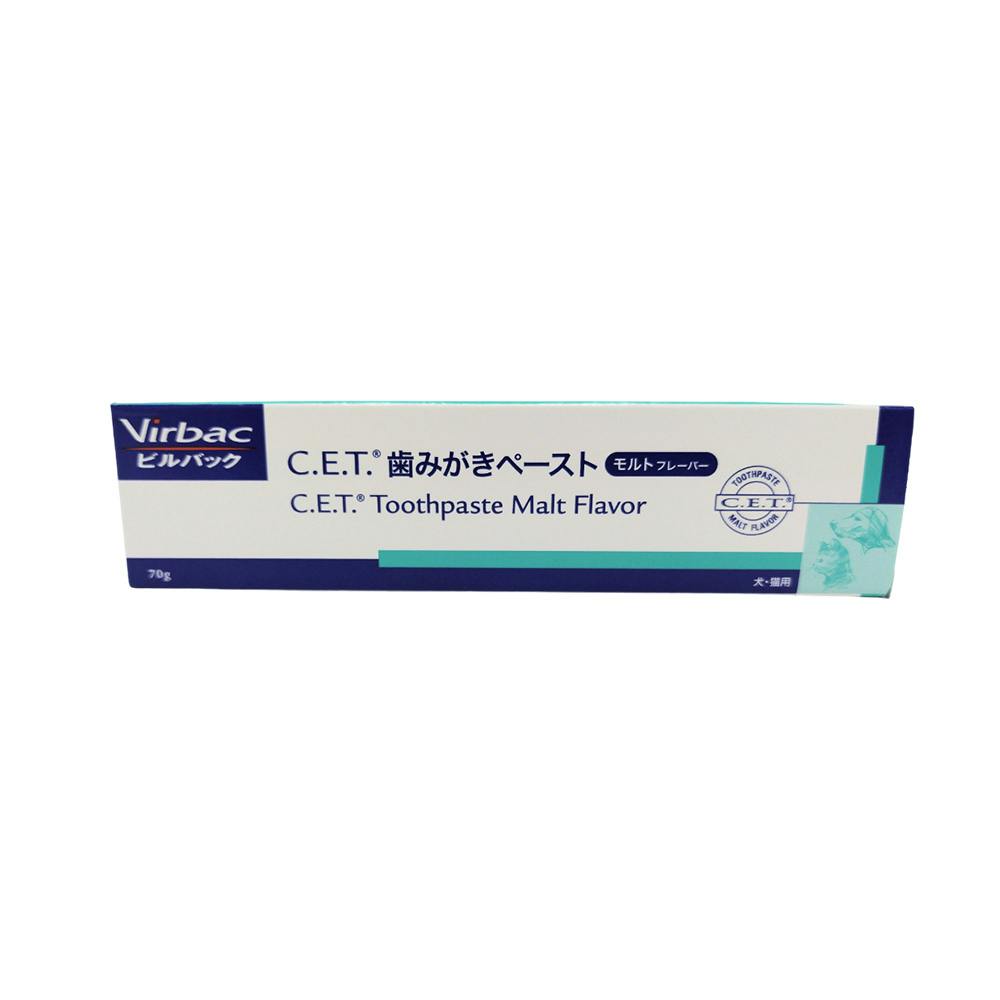 ジーアンドエイチ ビルバック 犬猫用CET歯みがきペーストモルトフレーバー70g 4535023303211【別送品】