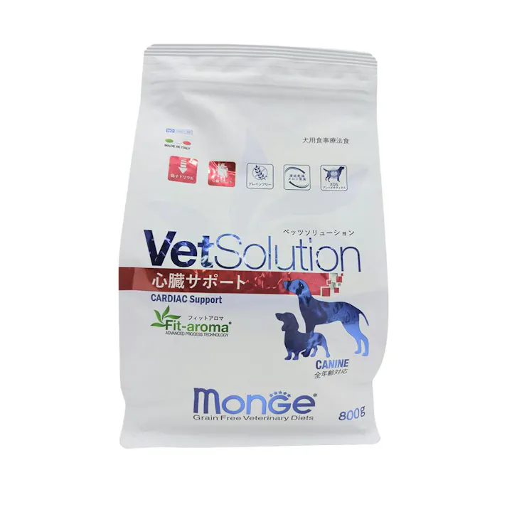 MONGE ベッツソリューション 犬用心臓サポート 800g 食事療法食 4582559382883【別送品】