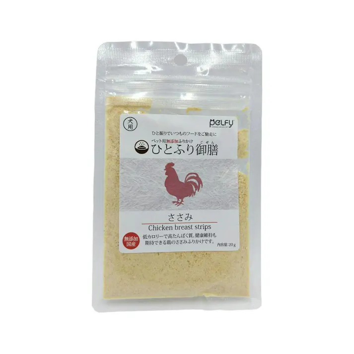 フェロー 犬用ひとふり御膳ささみ 20g 4589706095344【別送品】