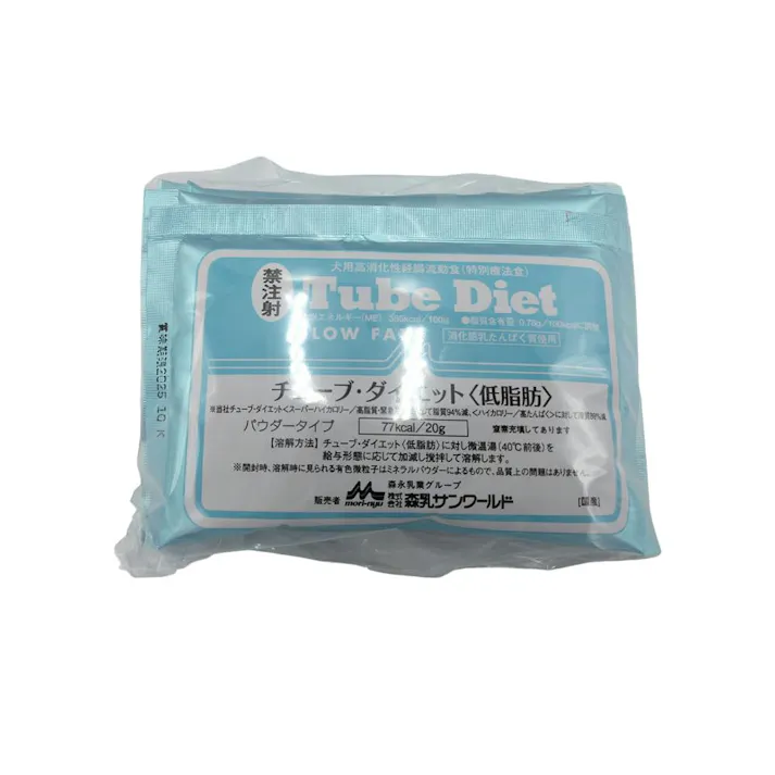 森乳サンワールド 犬用チューブダイエット低脂肪 20g×5包入 食事療法食 4978007004764【別送品】