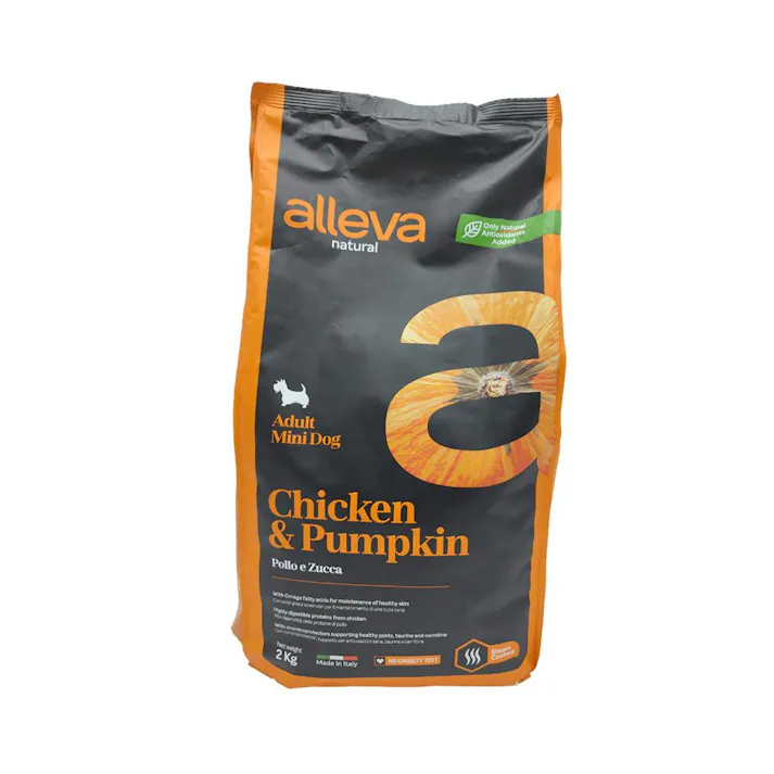 ディウサペット アレヴァ ナチュラル成犬用チキン&パンプキン 2kg 8002754002066【別送品】