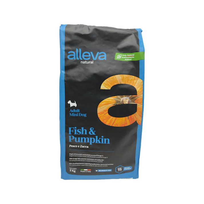 ディウサペット アレヴァ ナチュラル成犬用フィッシュ&パンプキン 2kg 8002754002097【別送品】