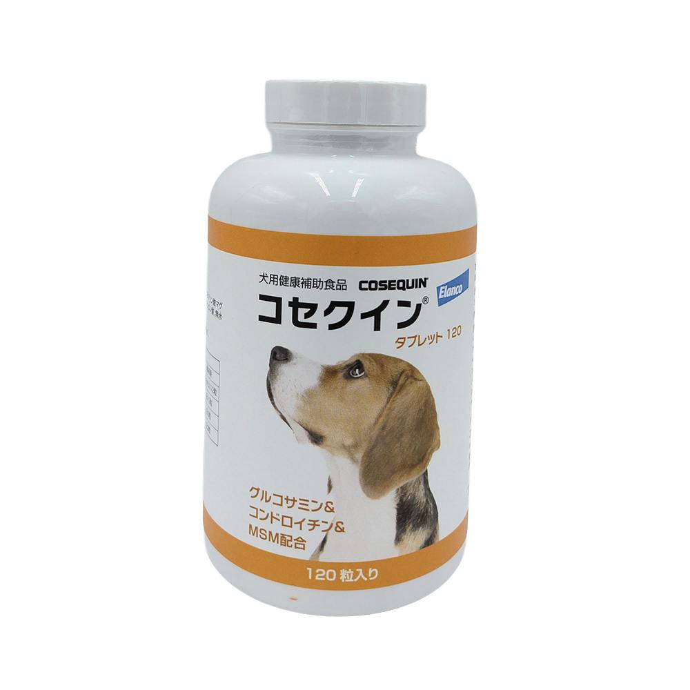 エランコ 犬用コセクインタブレット 120粒 天然成分 敏感肌 無香料 4987817113269【別送品】