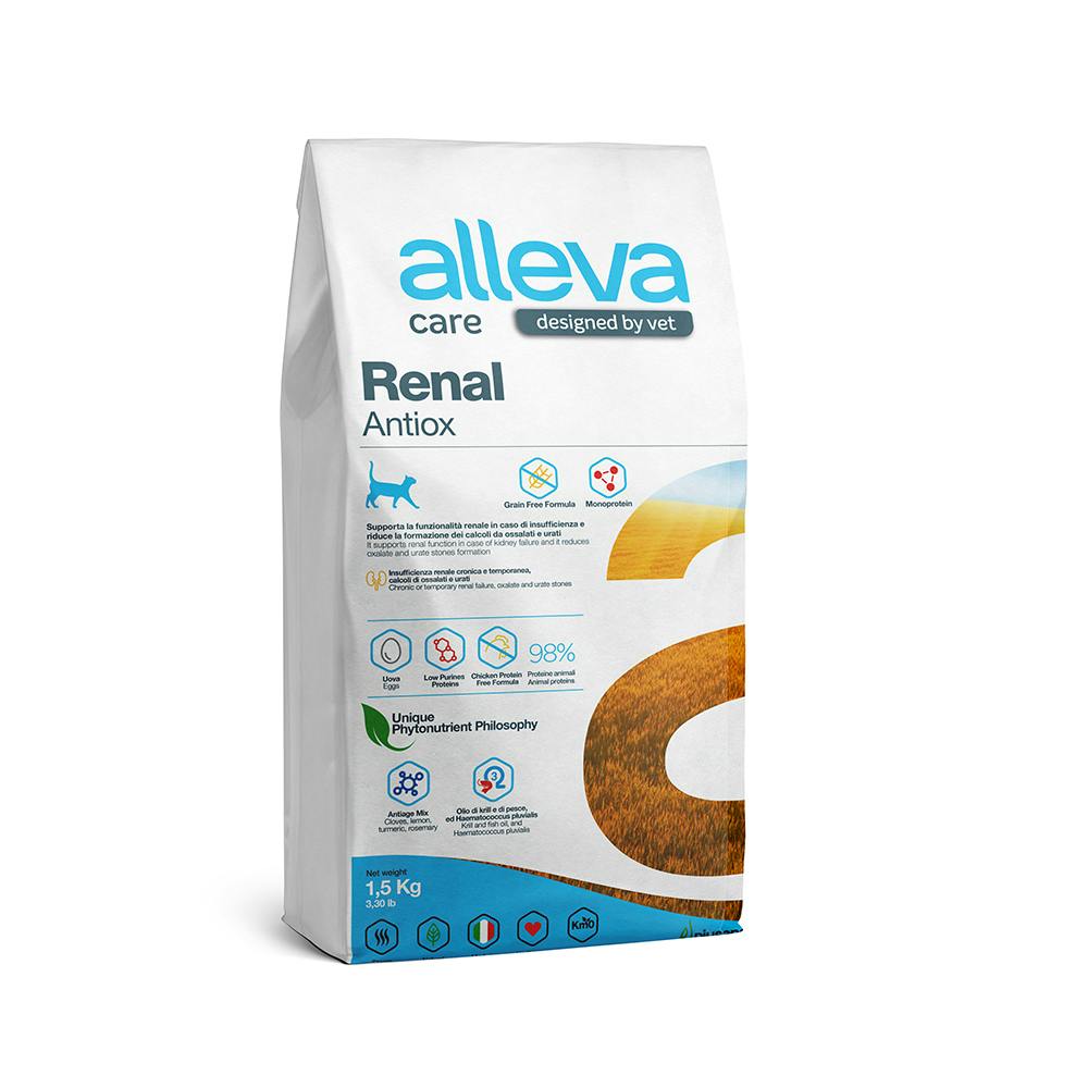 アレヴァ ディウサペット アレヴァケア 猫用腎臓ケアアンチオキシ 1.5kg 腎臓ケア 食事療法食 急性腎障害 慢性腎臓病 8002754102735【別送品】